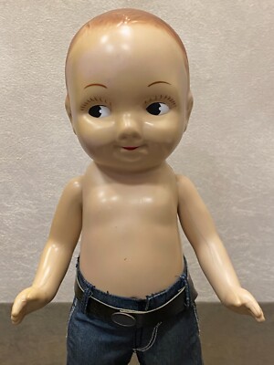 その他 Buddy Lee VINTAGE RARE BUDDY LEE DOLL with CAP, DENIM JEANS, SHIRT