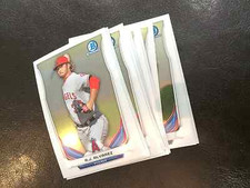 2014 Bowman Chrome BCP21 R.J. Alvarez 10 count lot Los Angeles Angels