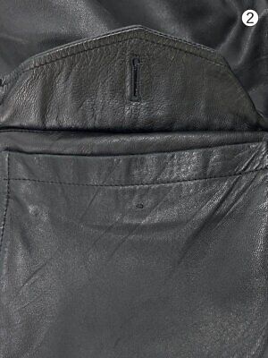 LANVIN STUDIO blouson Jacket leather goatskin black 50 Used LANVIN STUDIO blouson Jacket leather goatskin black 50 Used