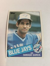 1985 Topps Toronto Blue Jays Damaso Garcia