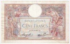 100 Francs Merson Note 21-10-1937 TTB ( 091* )