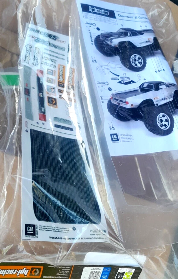 Carrosserie 1/10 /Body shell/Chevrolet El Camino SS/Savage XS/Marque HPI Racing - Photo 4/4