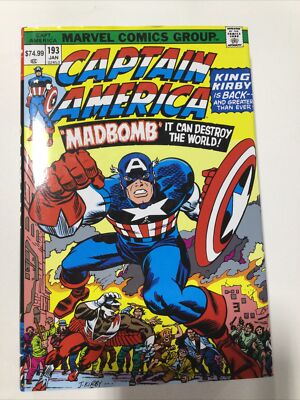 Captain America by Jack Kirby 2010 Marvel Comics TPB VF Very Fine 8.0