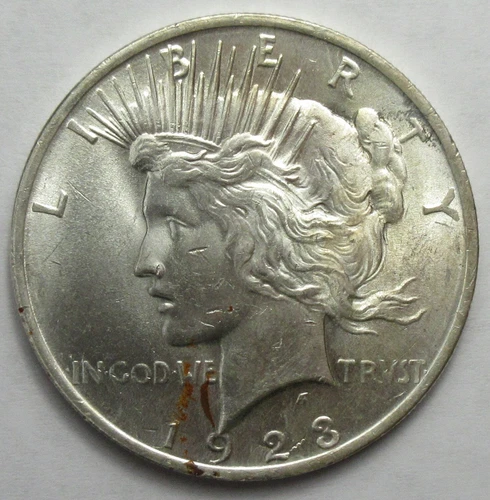1923 Silver Peace Dollar -UNC- (#130e)