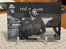 2024 Topps Black and White #17 David Hamilton RC (Base) Boston Red Sox