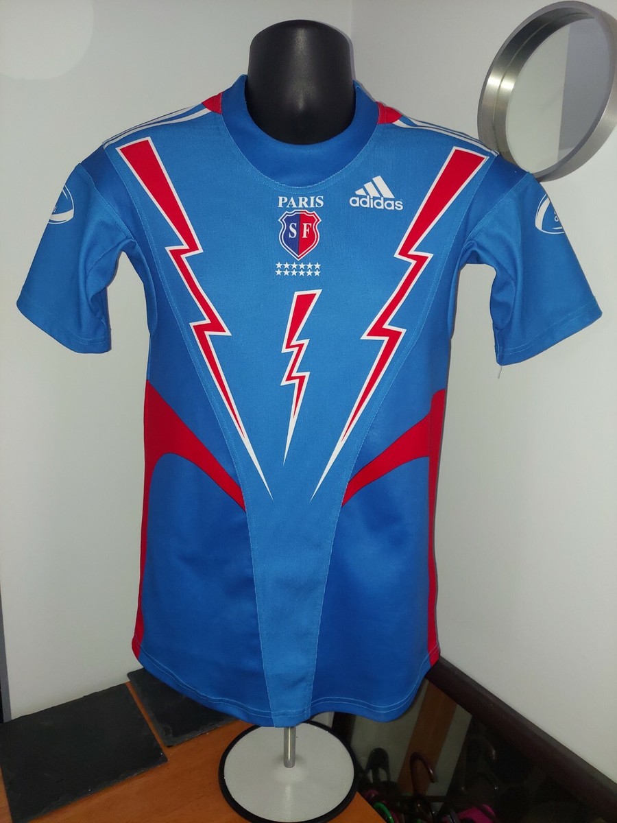 VIntage Adidas Paris SF Stade Francais France Rugby Union