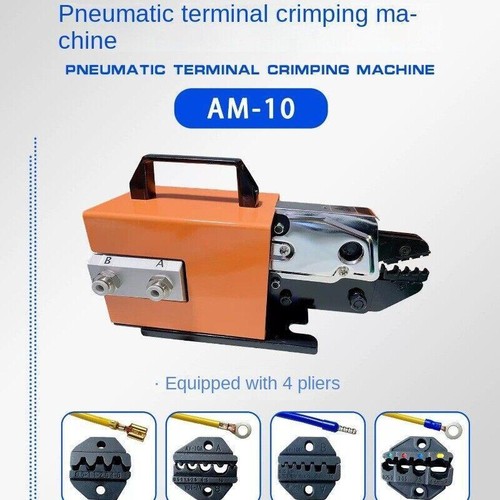 KN16-6 Pinza crimpatrice terminale pneumatica 0,25-16 mm² - Foto 3 di 9