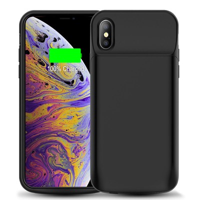 For Apple iPhone XS Max 6.5'' Power Bank Battery Pack Charger Case Cover  6500mAh | eBay