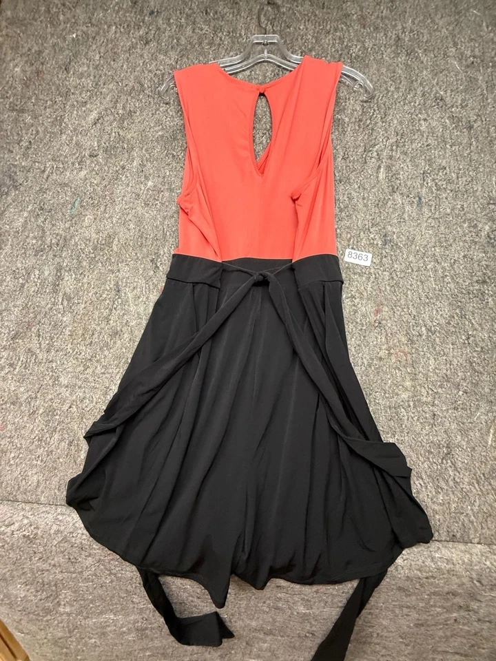 Mameluco Torrid para mujer coral negro lazo delantero súper suave talla grande 3X nuevo con etiquetas Foto 2 de 4