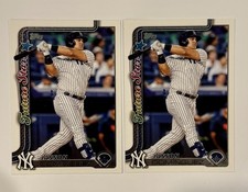 2025 Topps Series 2 Jasson Dominguez Future Star Lot Lot of 2 New York Yankees
