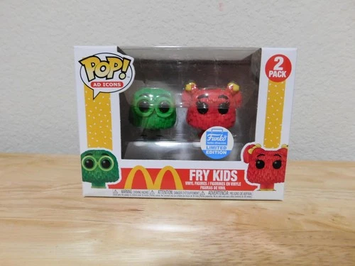 New Funko Pop Ad Icons Funko Shop Limited Edition 2 Pack Fry Kids vinyl figures