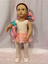 Our Generation Deluxe Doll 18-inch-tall Brown Hair Green Eyes, Sydney Lee