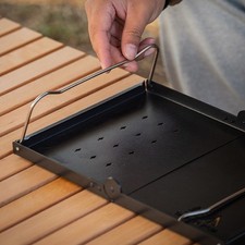 Faltbarer Campingtisch Kompakt Klapptisch Antirutsch Beschichtungsmaterial – Bild 2