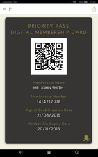 Priority Pass Lounge Access 1 mal 1 Person