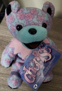 Cherise 7" Grateful Dead Bean Bear With Tag Series 7 Liquid Blue 