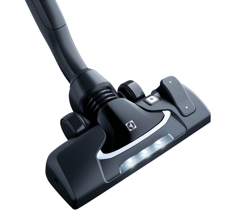 Brosse ZE141 Electrolux à 3 Leds brevetées pour aspirateur balai gris