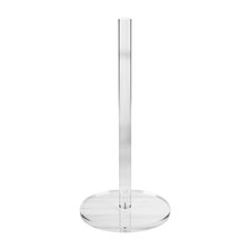 Paper Towel Holder Countertop Clear Acrylic Paper Dispenser for Tissue Roll