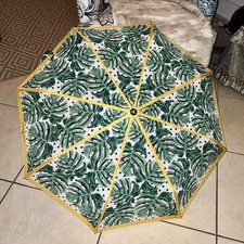 Mackenzie-Childs Travel Umbrella NEW Zanzibar pattern 