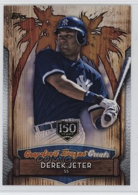 2019 Topps Grapefruit League Greats 150th Anniversary /150 Derek Jeter HOF 12w4