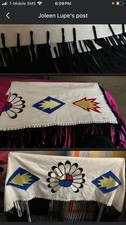 Native American Indian Fancy Shawl With Fringe