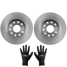Paar Bremsscheiben Hinten für VW Golf V VI Jetta Beetle Audi A3 Seat Altea Skoda