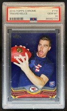 2013 Topps Chrome Travis Kelce RC Rookie #118 Chiefs PSA 10 GEM MINT