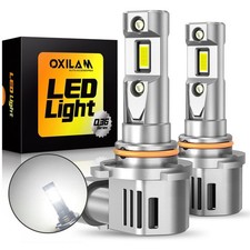 2Pcs OXILAM 9005 HB3 LED Headlight Combo Kit Light CSP Bulbs High Low Beam White