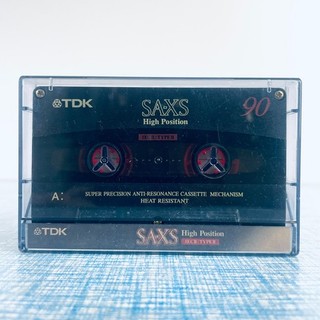 1 x TDK SA XS 90 (1999) Red Reels · Blank · Type II · Cassette