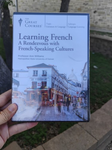 New Sealed Great Courses Learning French: A Rendezvous... 6 DVD Set - No Book