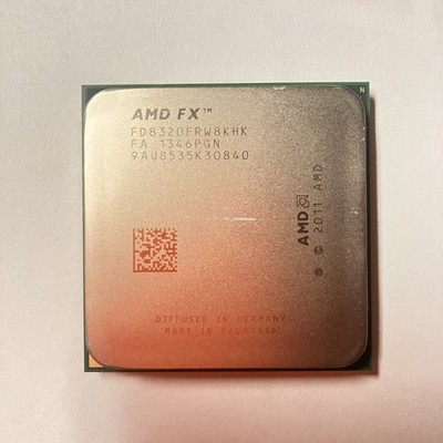 AMD FX-8320 FD8320FRW8KHK AM3+ 3.5GHz Vishera Eight Core Processor 125W SSE4.2