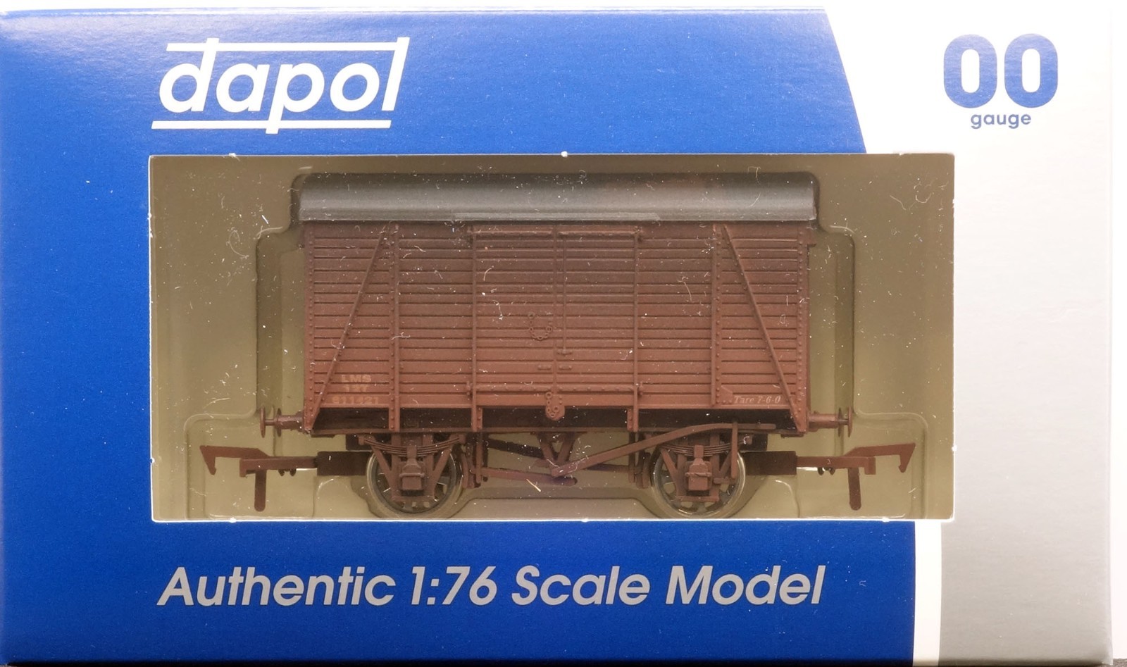 DAPOL 4F-021-004 - Box Van - LMS Brown (Weathered) [New]