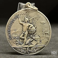 Argentina 1906 Art Deco Mercury, God of Commerce industry, ship, train, zeppelin