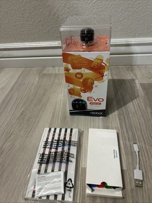 Black Ozobot Evo ROBOT/Experience Kit & Code Markers -FOR PARTS OR REPAIR ONLY