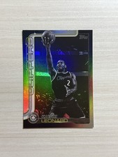 Kawhi Leonard 2025-26 Topps Blackout Foil Parallel #142 LA Clippers