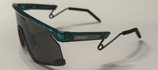 Oakley BXTR METAL Sunglasses OO9237 Transparent Viridian W/ PRIZM Black