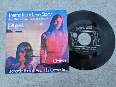 7'' - Leonardo Passelli - Theme From Love Story - metronome M 25294- Germany 1971