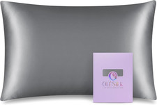 100 Mulberry Silk Toddler Pillowcase for Hair and Skin, Both Sides 19 Momme Pur