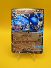 Lucario ex 051/131 STAMPED Prismatic Evolutions Double Rare Pokémon TCG MINT