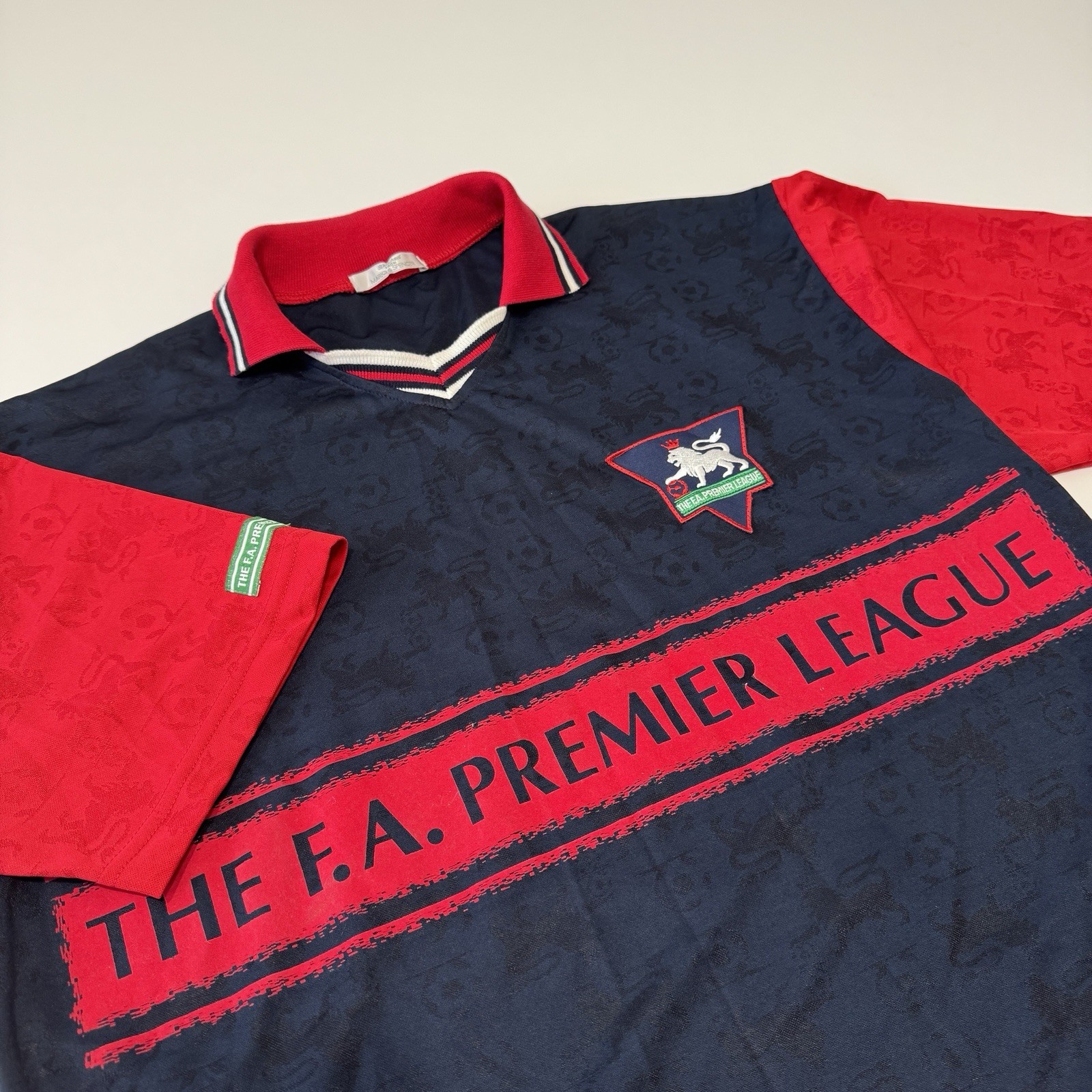 Vtg 1992 Marks & Spencer THE F.A. Premier League Football Shirt Jersey Medium-3