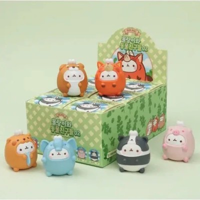 Molang The Happy Rabbit Animal Friends Series Vol. 02 Pigure 2.5-Inch Mini-Figur