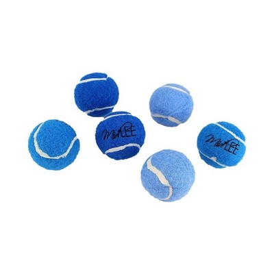 Midlee Mini 1.5'' Dog Squeaky Tennis Balls- Set of 6