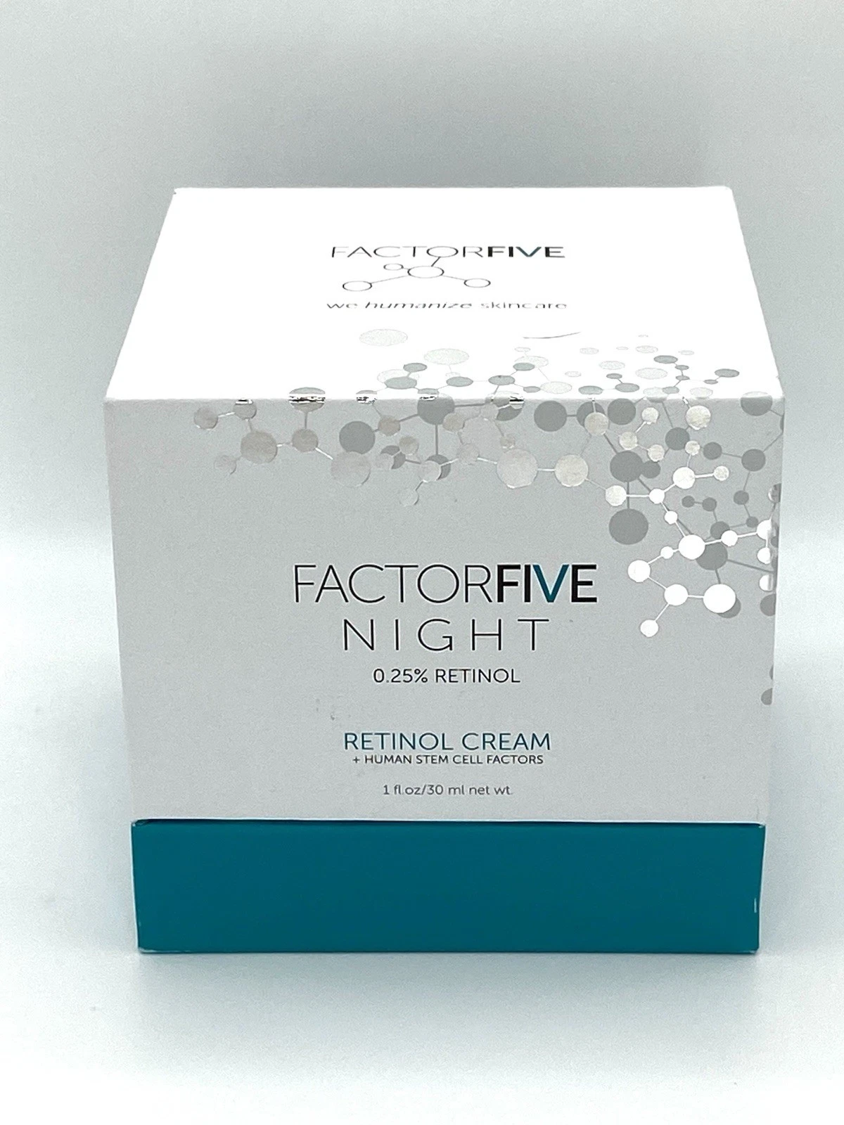 Factor Five Night Retinol Cream 0.25% 1 oz 30mL Full Size