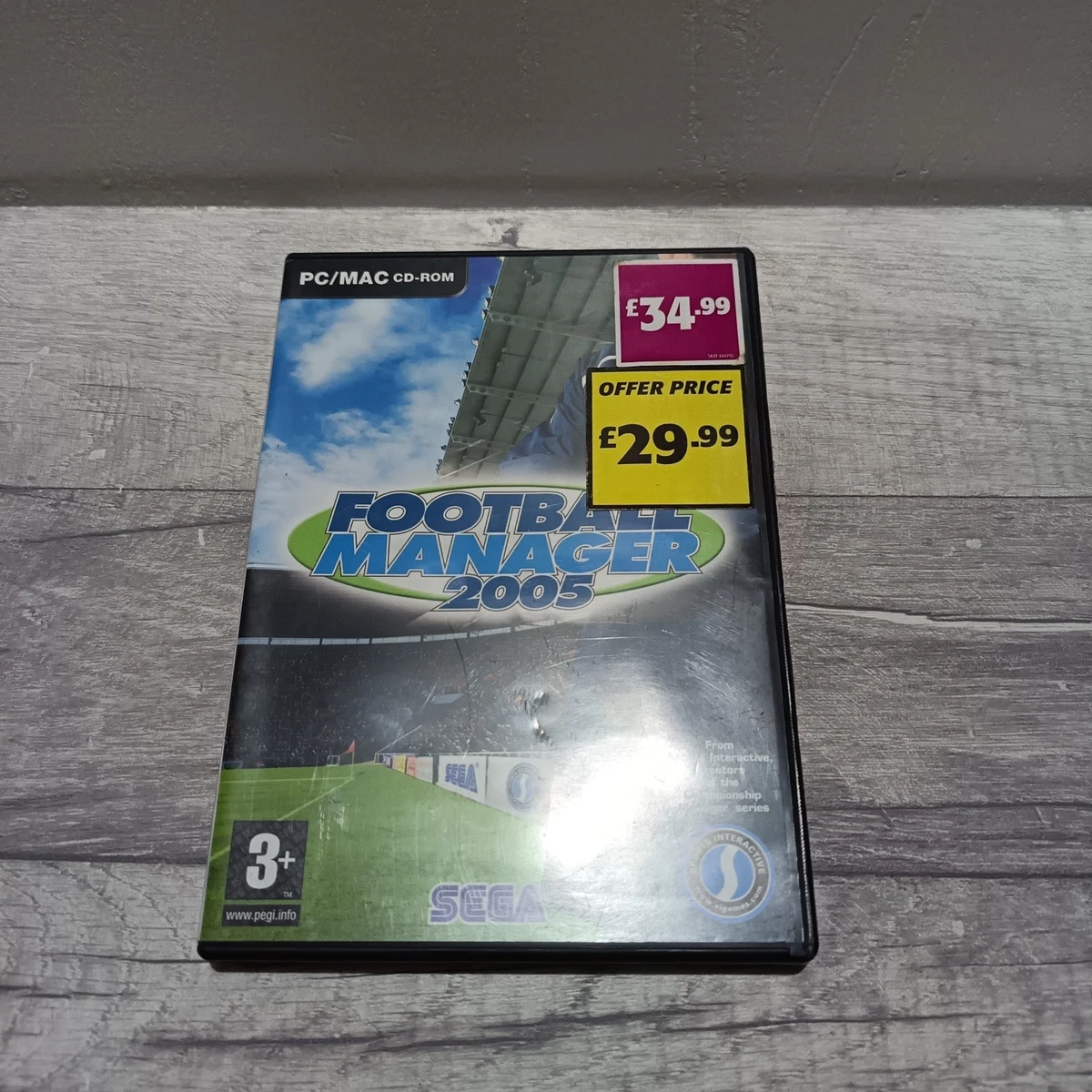 PC Football Manager 2005 Video Games for sale | eBay UK