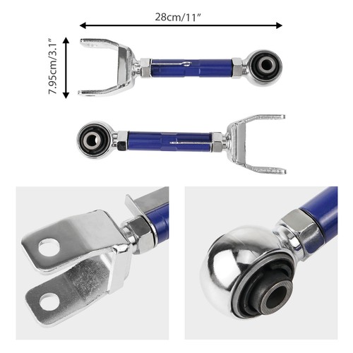 Par de brazos inclinables traseros de alineación ajustable para Tesla modelo 3 / modelo Y 2017+ - Imagen 7 de 11