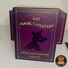 Disney D23 Gold 2024 Magic & Mystery Gift Box Merlin Mickey Encanto