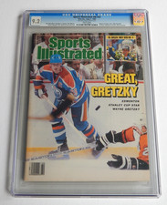 Wayne Gretzky CGC 9.2  6/1/1987 Sports Illustrated Newsstand Only 1 Higher