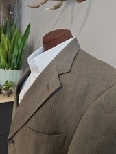      Austin Reed Mens Sports Coat 40R Multicolor Check 3 Button USA