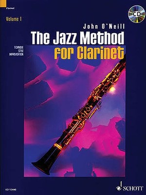 The Jazz Method for Clarinet Learn How to Play Music Lessons Schott Book & Audio
