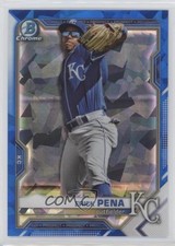 2021 Bowman Chrome Draft Sapphire Edition Erick Pena #BDC-178 0c6
