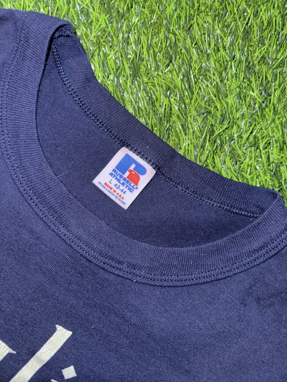 ALTRA T shirt vintage 1991 guarire il pianeta noi stessi l'un l'altro marina etichettata uomo L